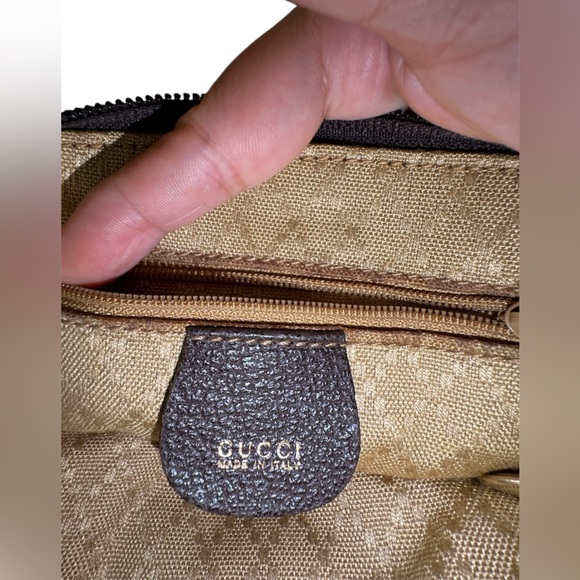 Gucci Bamboo Mini Suede 2 Way Bag - Picture 13 of 16